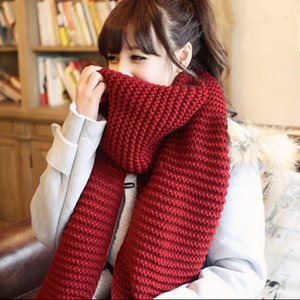 秋冬毛线长围巾图片大全 温暖与时尚的完美结合